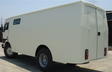 Armored Cash Van Tata 207