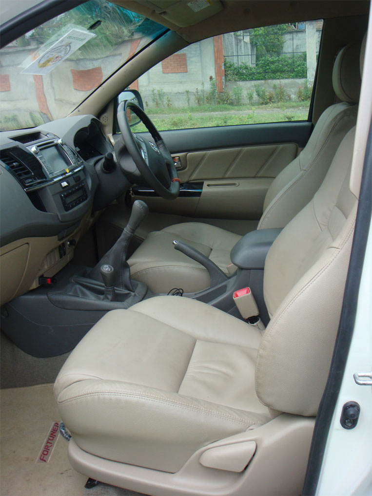 Bullet Proof Toyota Fortuner Car