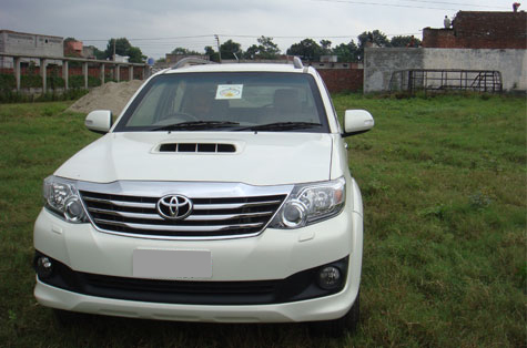 Bullet Proof Toyota Fortuner Car