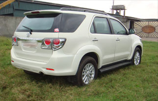 Armored Toyota Fortuner